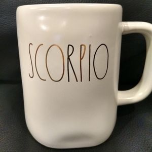Rae dunn scorpio new mug back design